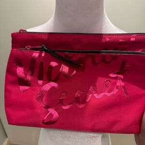 Victoria's Secret Pink Cosmetic Case with Glossy Finish